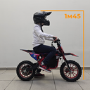 ELEKTRISCHE KINDER PITBIKE ILX1000 Rood