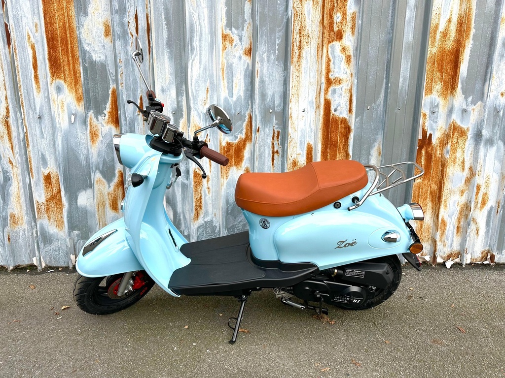 Zoë Retro Scooter Zwart