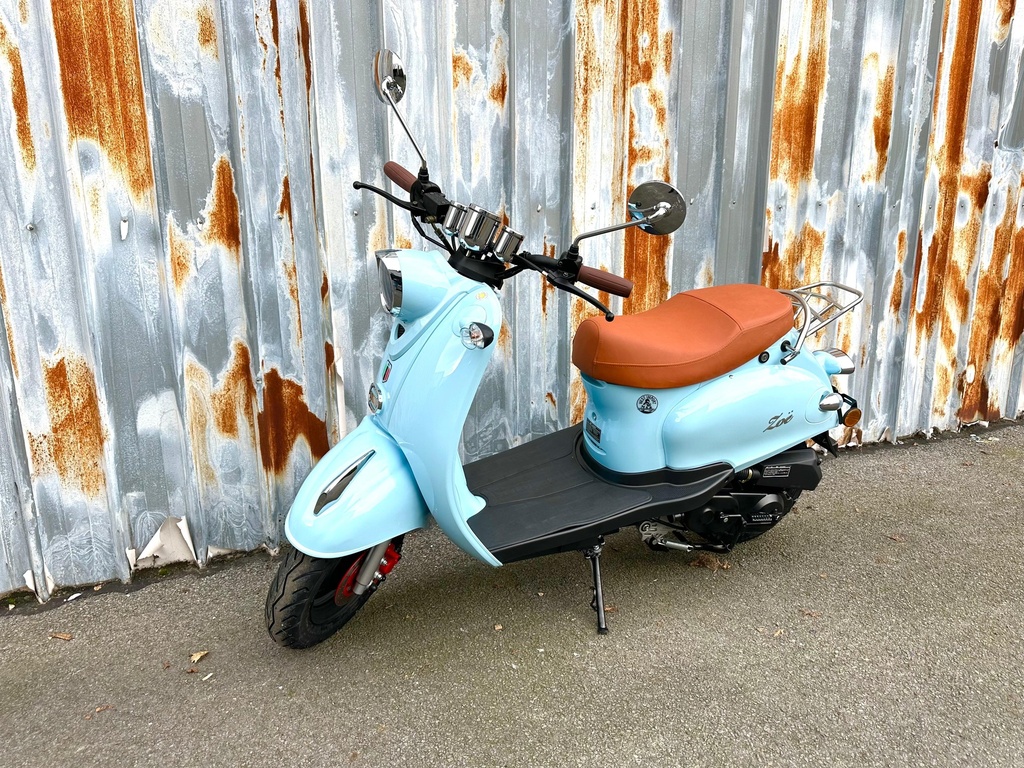 Zoë Retro Scooter Zwart