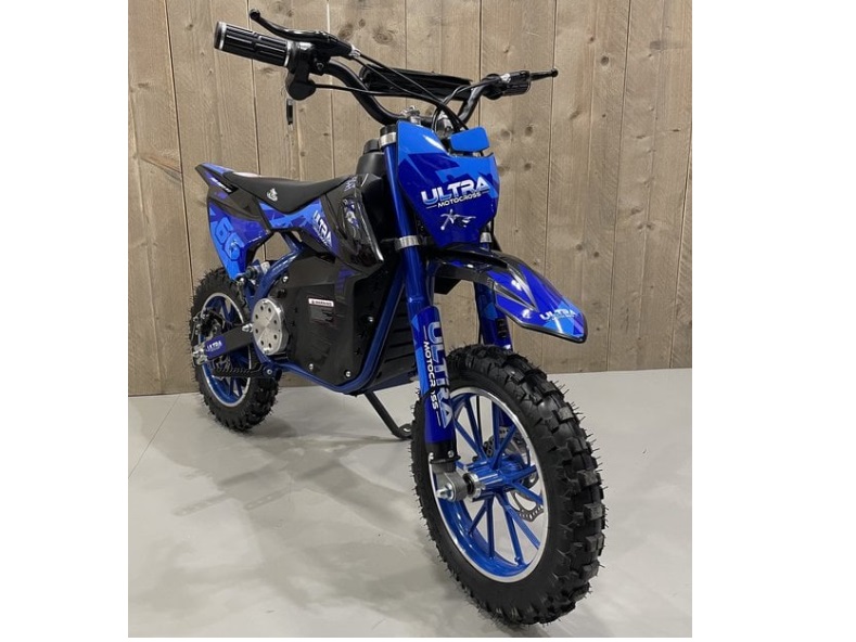 ELEKTRISCHE KINDER PITBIKE ILX1000 Blauw