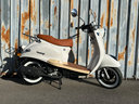 Lowigi Retro Scooter Parelmoer Wit