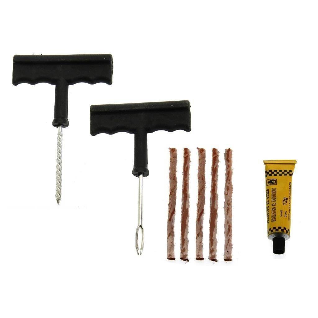 Reparatieset Tubeless Banden - Voor Auto, Motor, Scooter