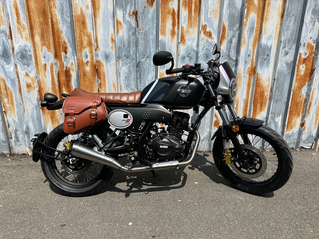 Renegade Scrambler X Caféracer 125cc Zwart