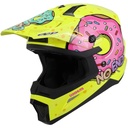 Kinderhelm Cross DooNuts - Neon Geel