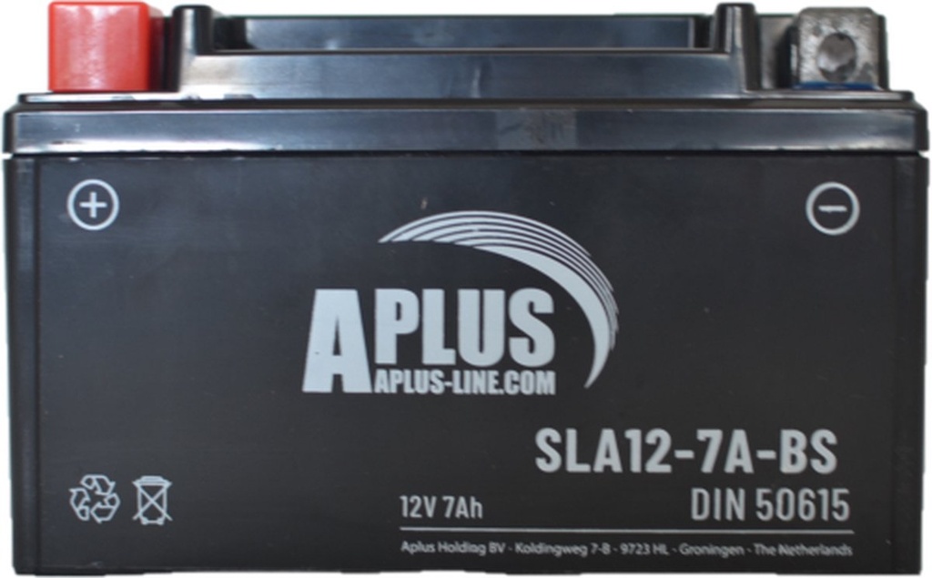 APLUS Batterij 12V 6Ah - Scooter