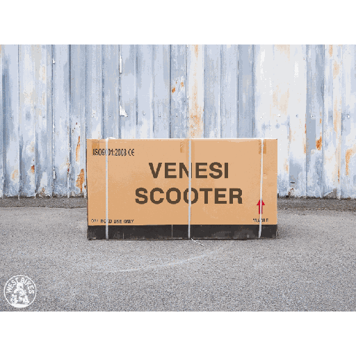 [922] Venesi Retro Scooter Krat / Bouwpakket