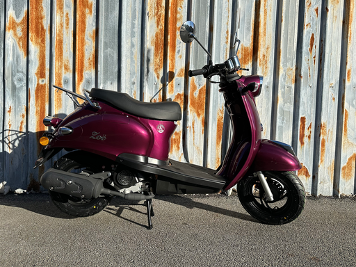 [1081] Zoë Retro Scooter Paars