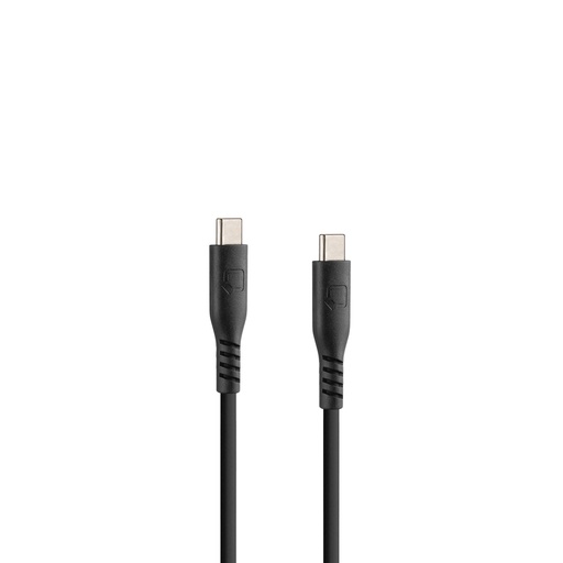 [91790] Siliconen Oplaad- & Synchronisatiekabel - Usb C -> Usb C - 60cm