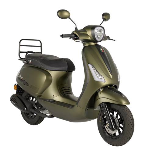 [335] GTS Bravo Scooter - Matt Dark Olive Green