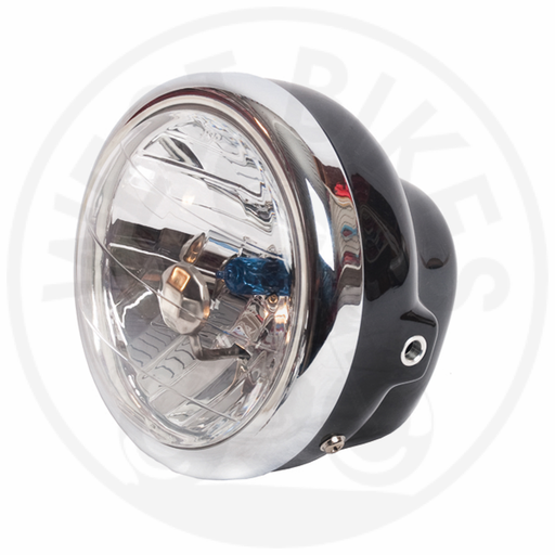 [BS0548] Multi Reflector Koplamp Met Zwarte Behuizing - Helder